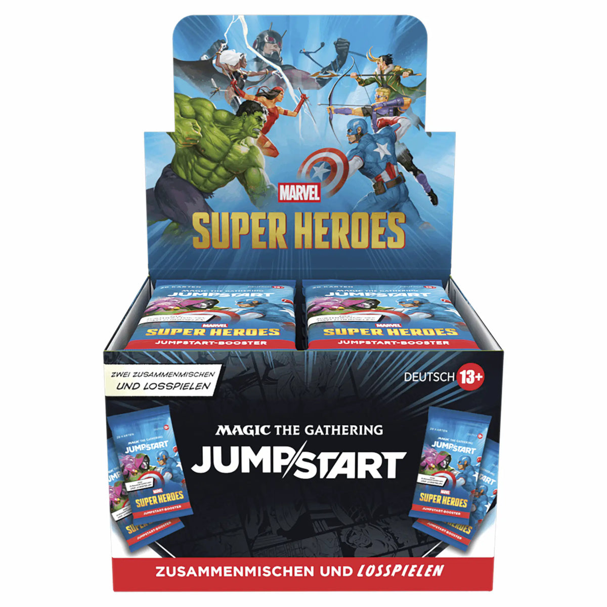 Magic: The Gathering - Marvel Super Heroes Jumpstart Booster Display - DE
