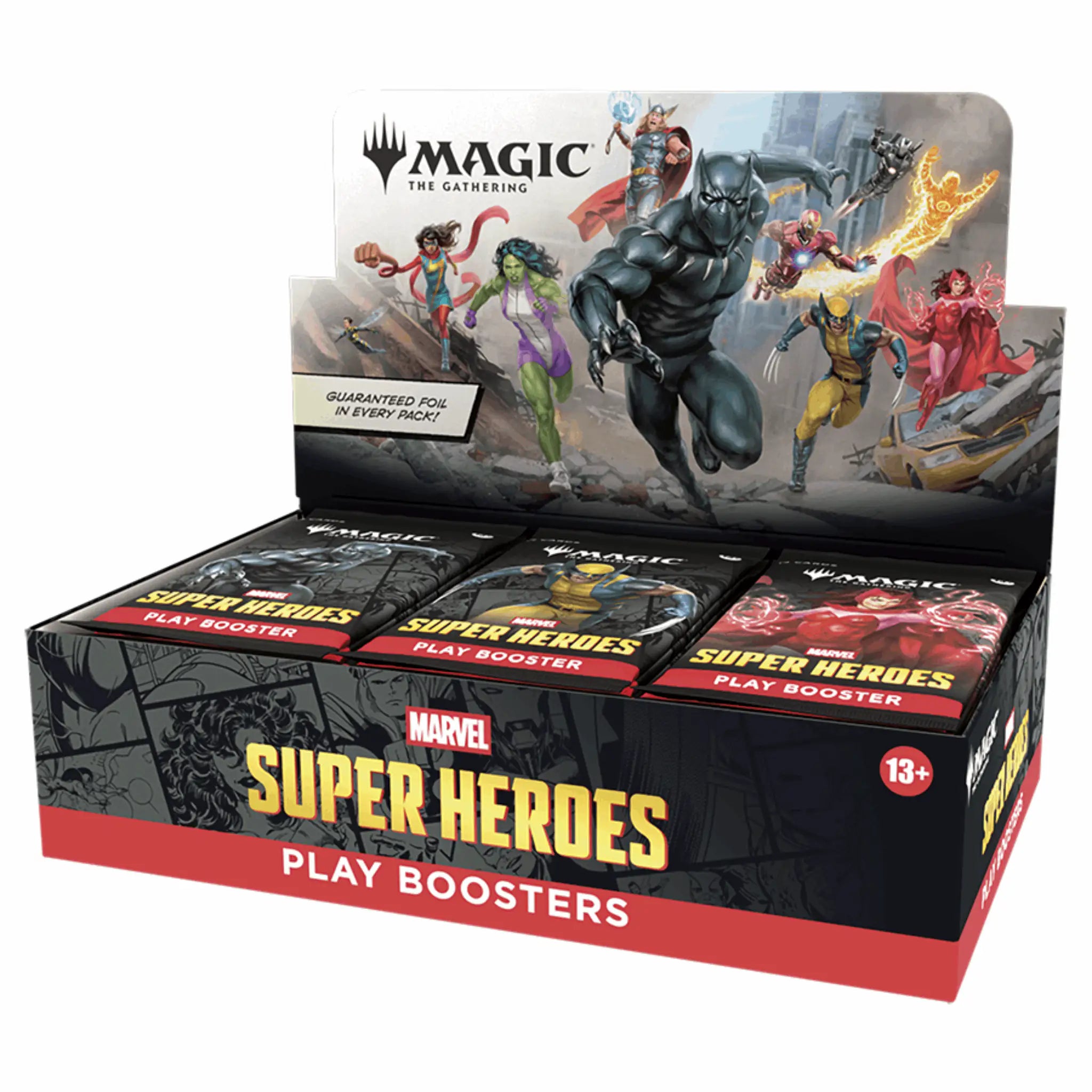Magic: The Gathering - Marvel Super Heroes Play Booster Box - EN