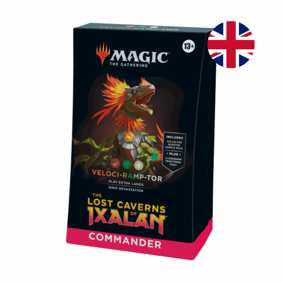 Magic: The Gathering - The Lost Caverns of Ixalan Veloci-Ramp-Tor Commander Deck - EN