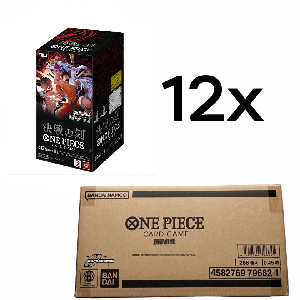 One Piece Card Game - OP16 Display de boosters The Time of Battle - Japonais