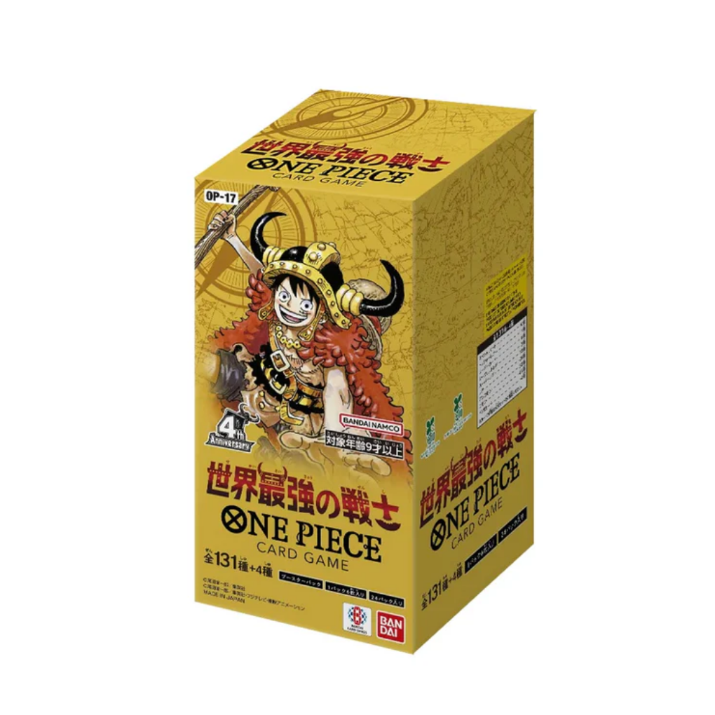 One Piece Card Game - Boîte de boosters OP17 The World’s Strongest Warriors - Japonais