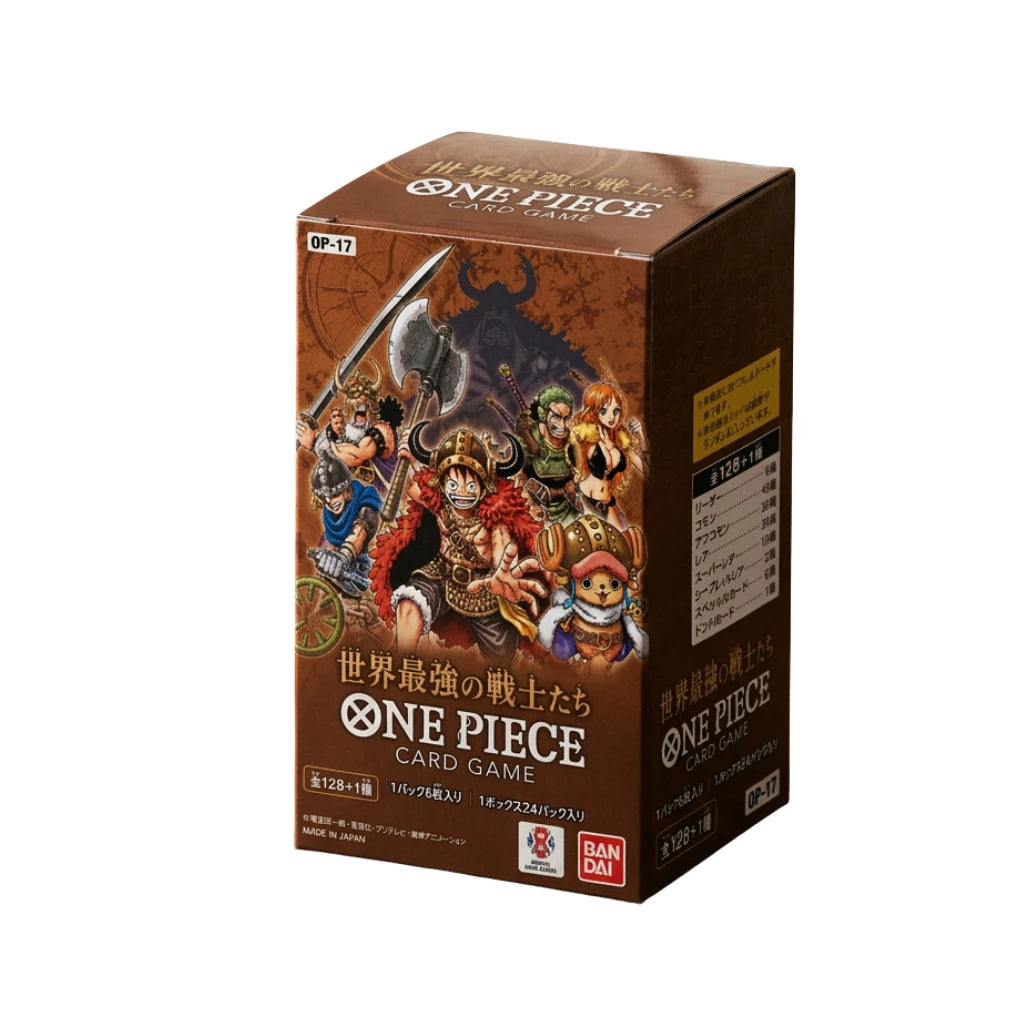 One Piece Card Game - OP17 Boîte de boosters The World’s Strongest Warriors - Japonais
