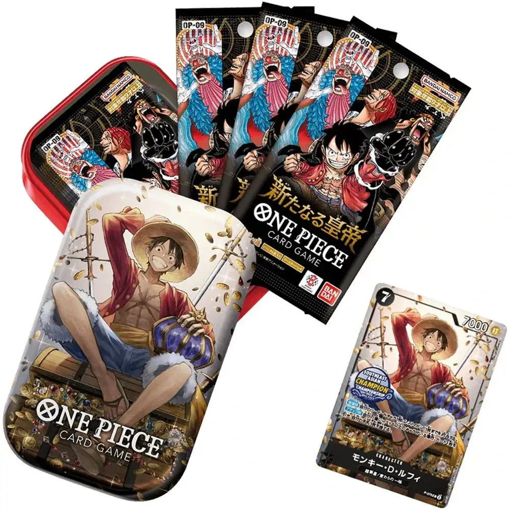One Piece Card Game - 12er Set Mini Tin Pack Set Vol. 01 (TS-01) - JPN