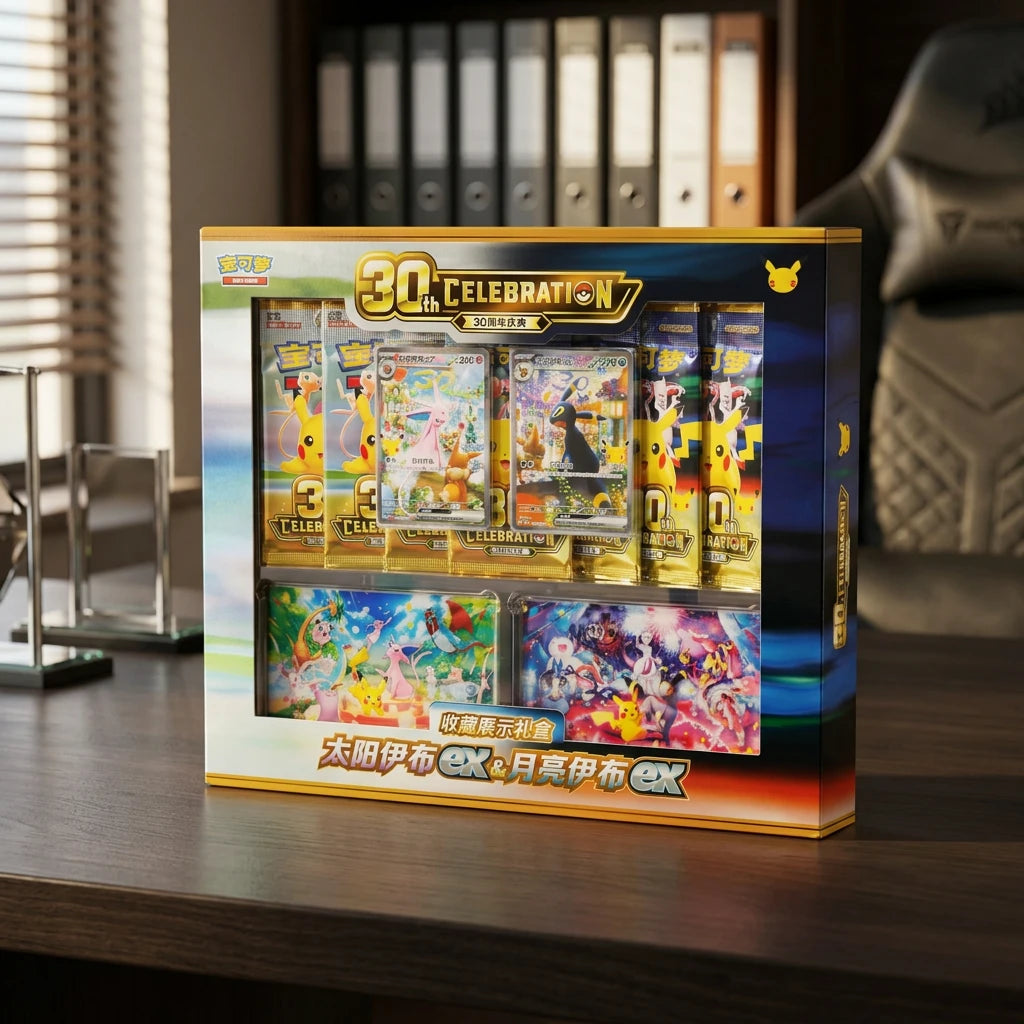 Pokémon - 30th Celebration Gift Box Espeon ex & Umbreon ex - Chinese