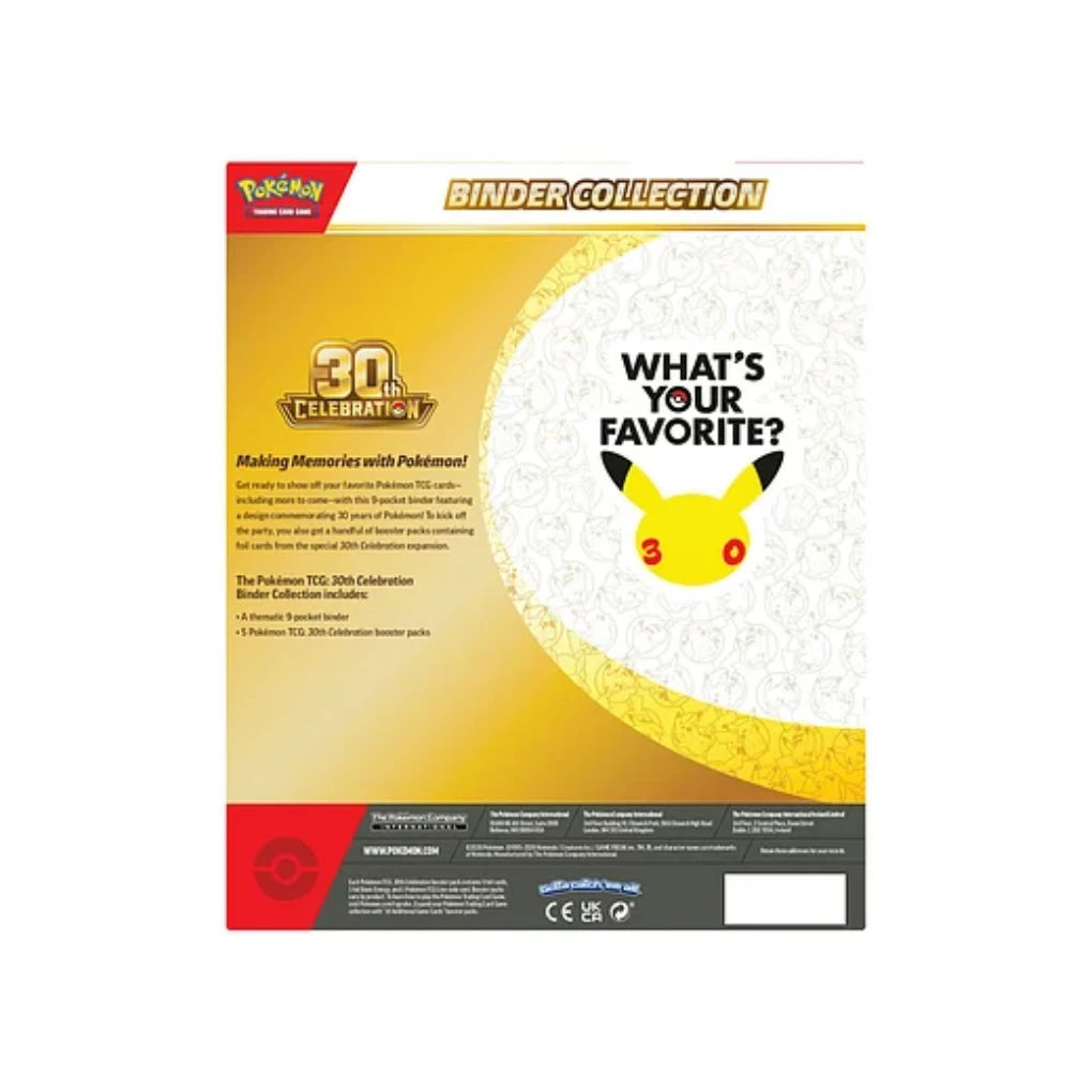 Pokémon - 30th Celebration Binder Collection - EN