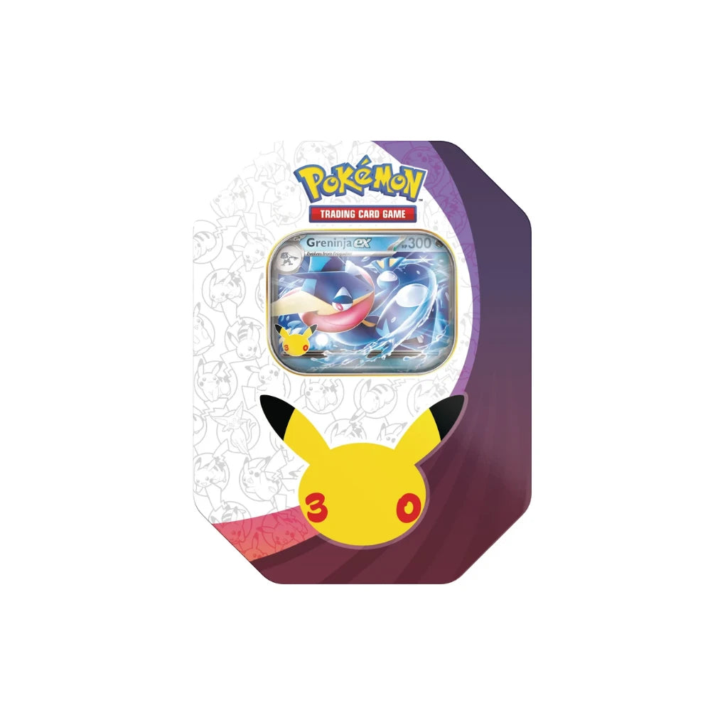 Pokémon - Pokémon 30th Celebration Greninja ex Tin - EN
