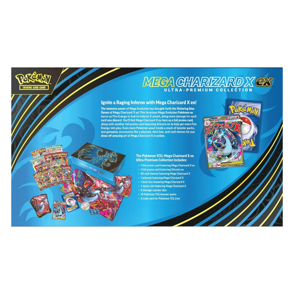 Pokémon - Mega Charizard X ex Ultra Premium Collection - Anglais