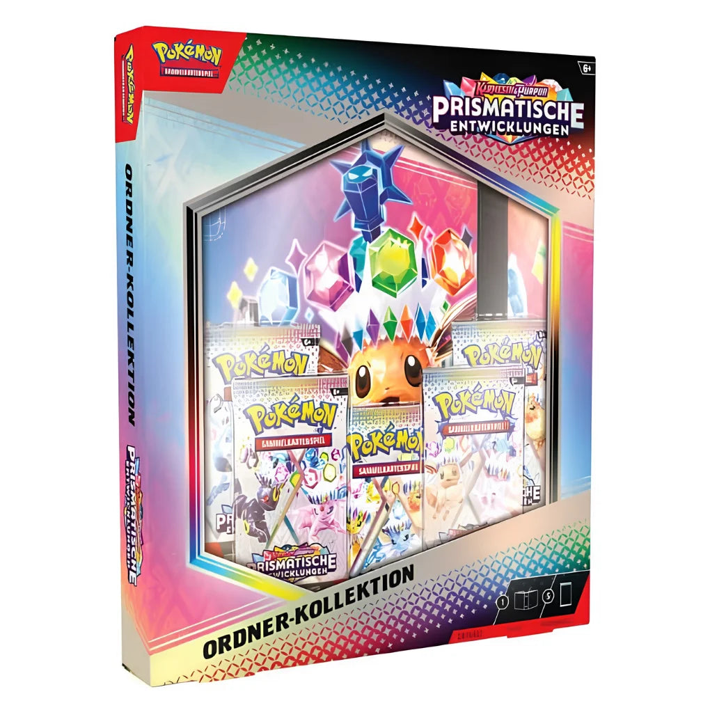 Pokémon - Prismatische Entwicklungen Classeurs-Coffret collection - Allemand
