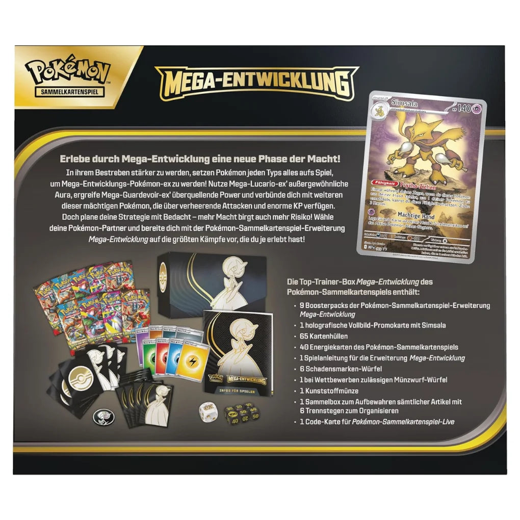 Pokémon - Mega Evolution Elite Trainer Box - German
