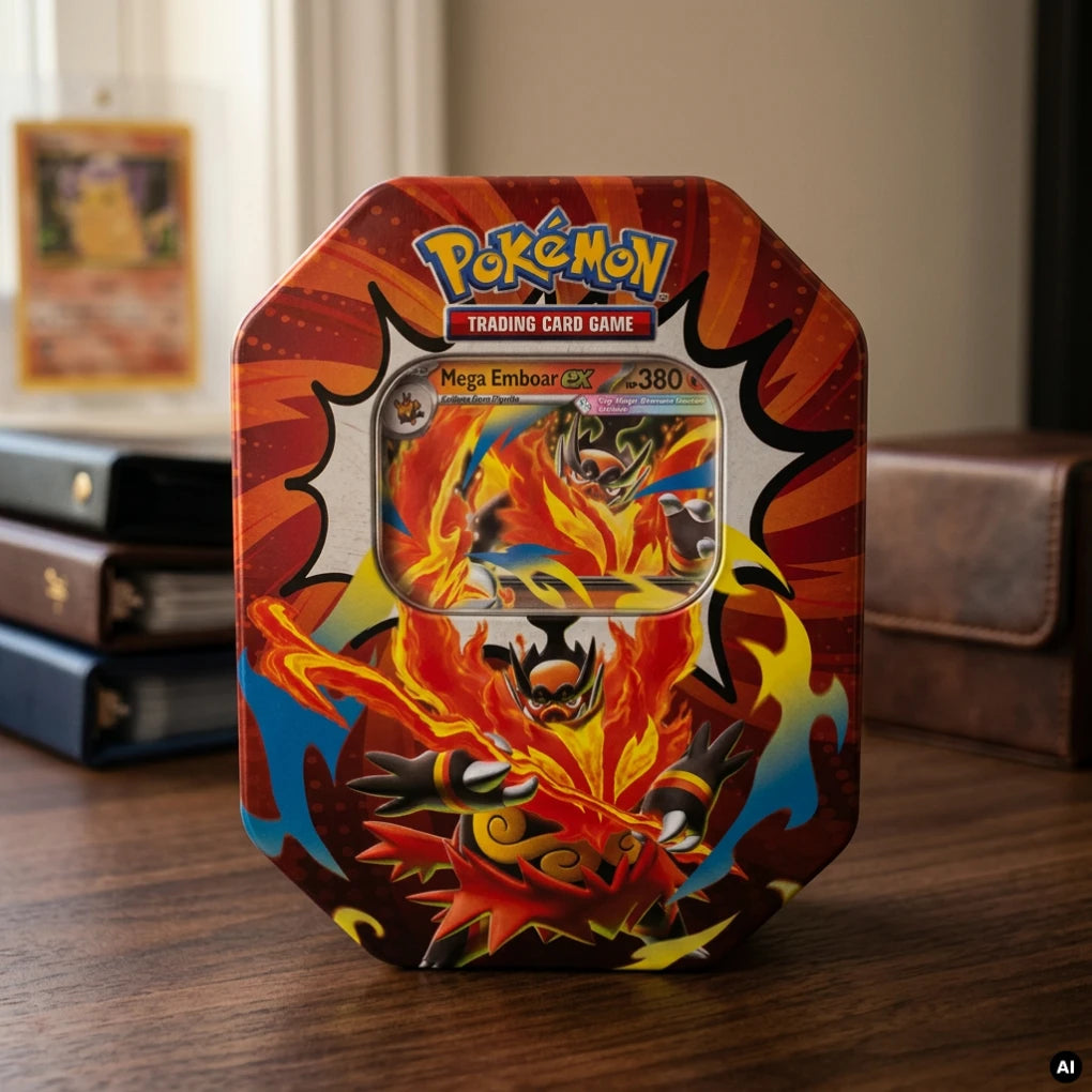 Pokémon - Ascended Heroes Mega Emboar ex Tin - EN