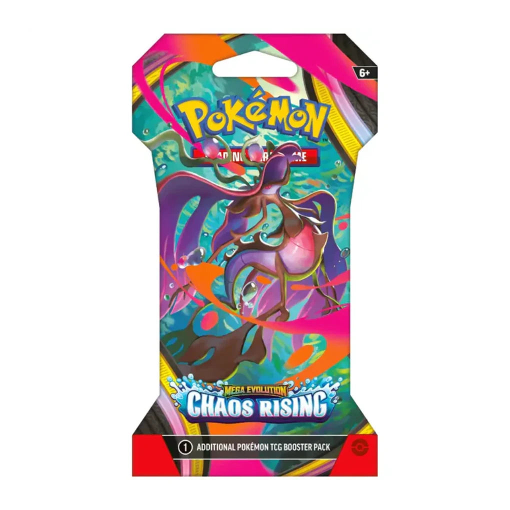 Pokémon - Mega Evolution: Chaos Rising 1x Booster sous blister - EN