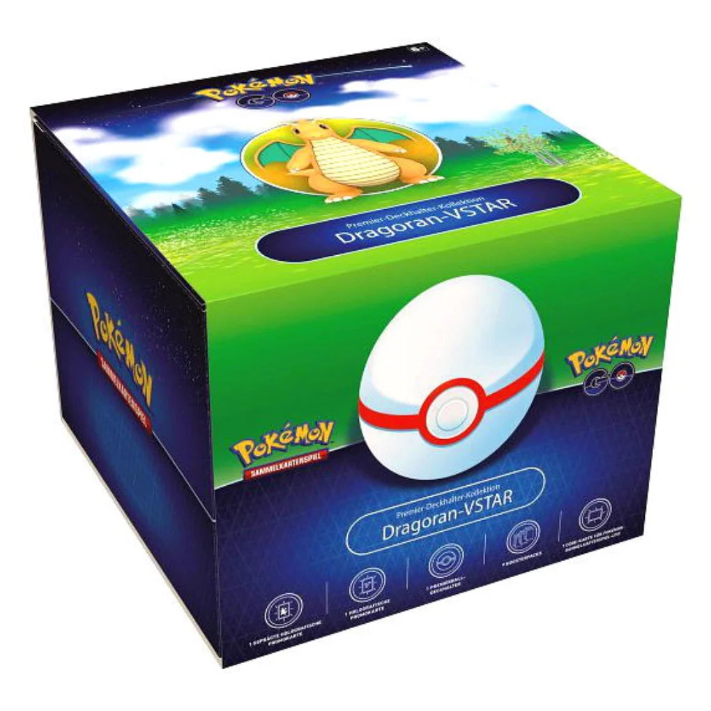 Pokémon GO Dragoran-VSTAR Collection porte-deck Premier - Allemand