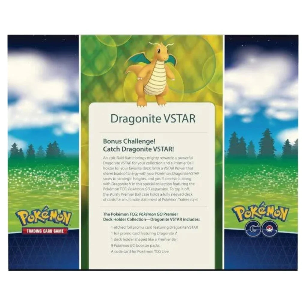 Pokémon GO Dragoran-VSTAR Collection porte-deck Premier - Allemand
