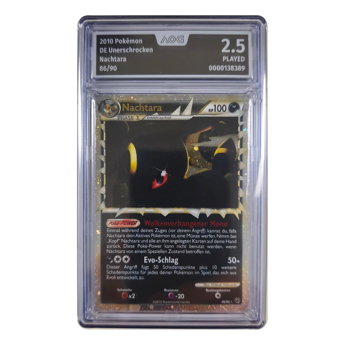 Pokémon - Nachtara Prime #86/90 (Unerschrocken) – AOG 2.5 Jouée  