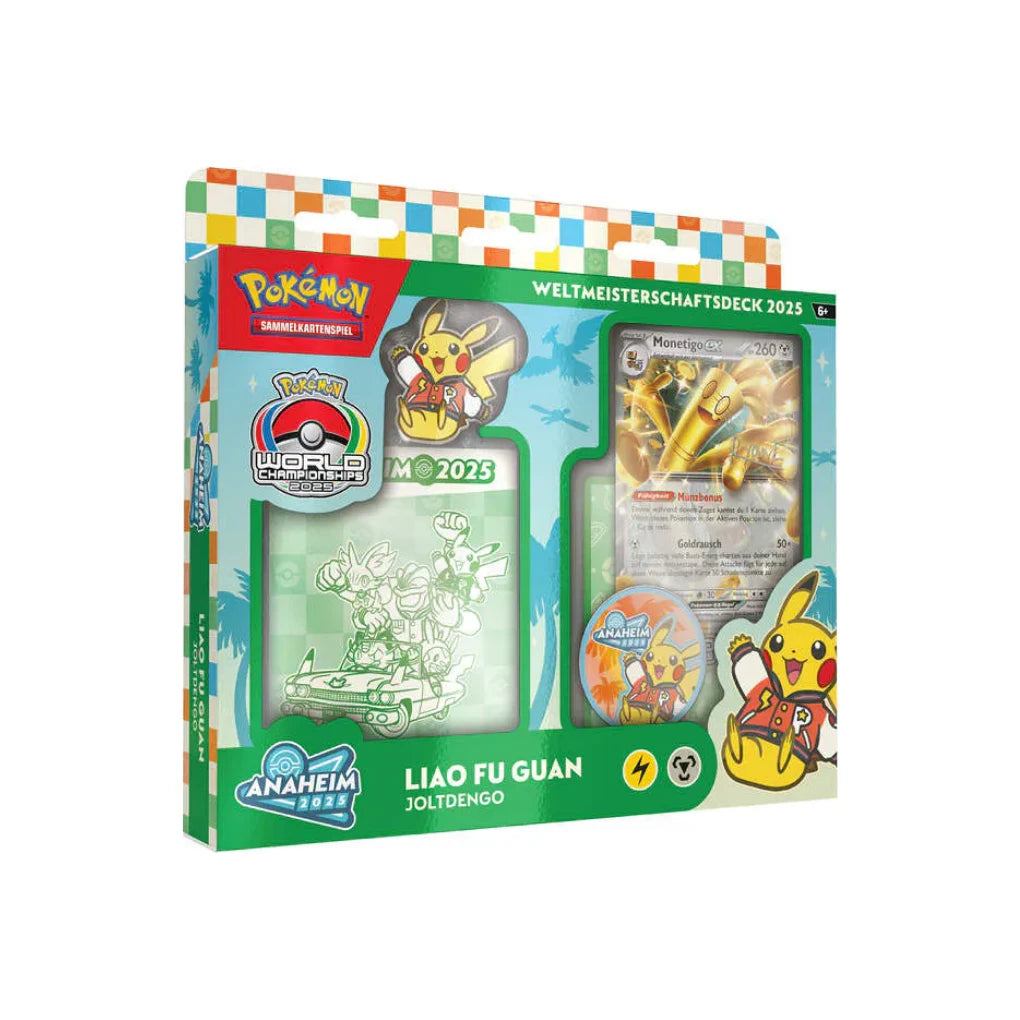Pokémon - Weltmeisterschaftsdeck Display 2025 - DE