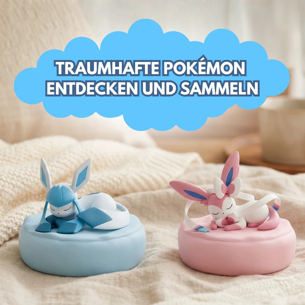 Pokémon Eeveelutions Série Sleeping Boîte aveugle – Figurine de collection Évoli & évolutions