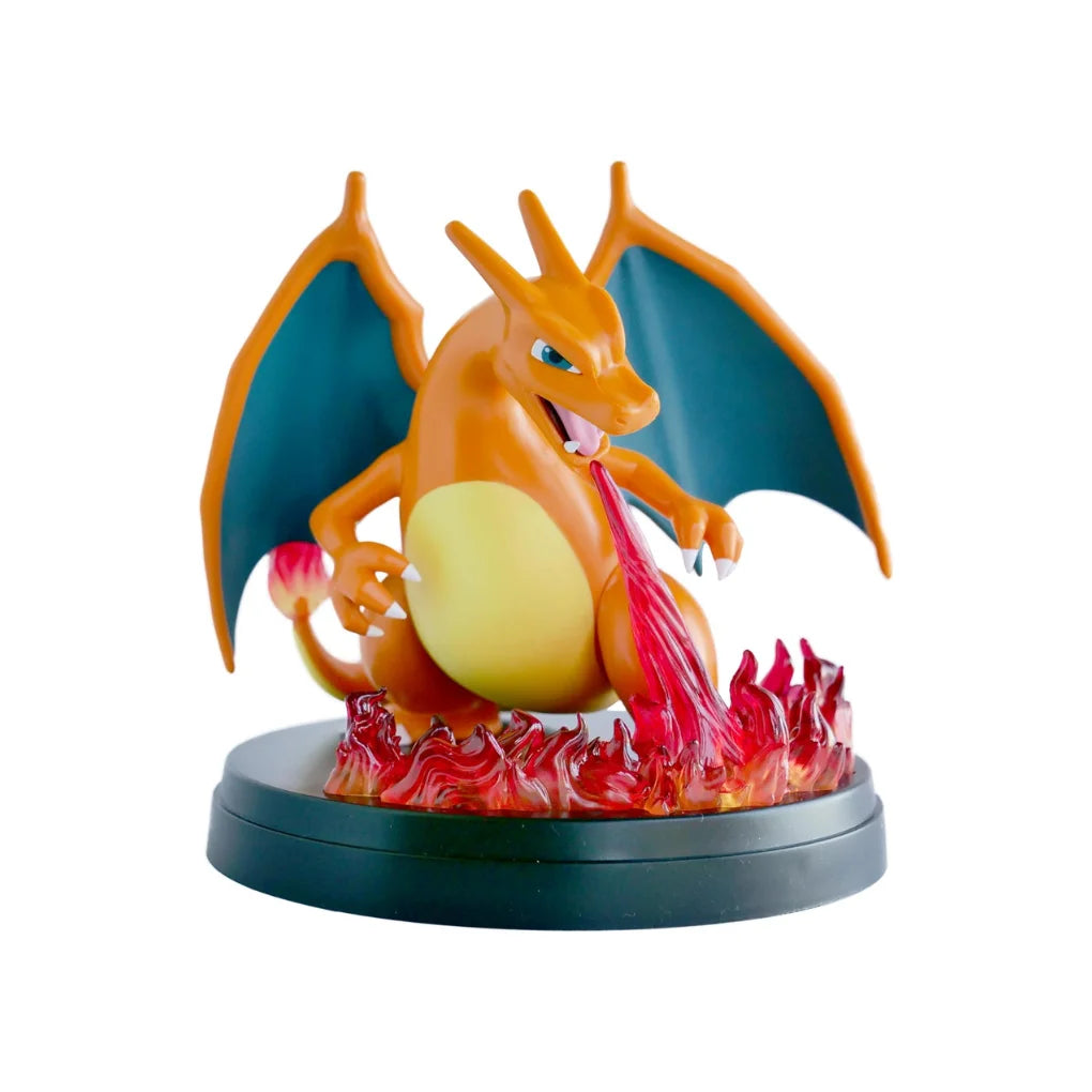 Pokémon - Glurak ex - Coffret collection super premium avec figurine - Allemand