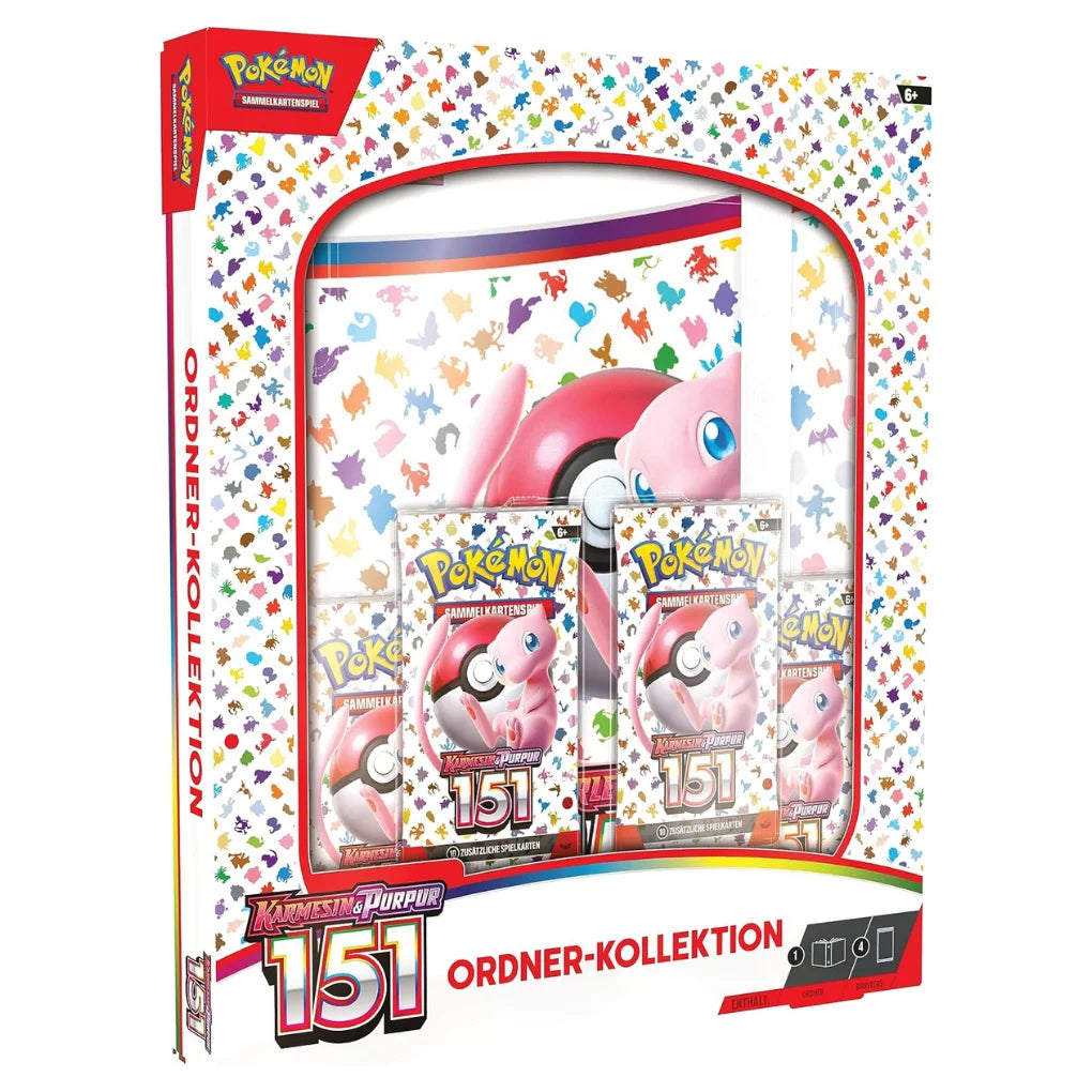 Pokémon - 151 Classeurs Coffret collection - Allemand