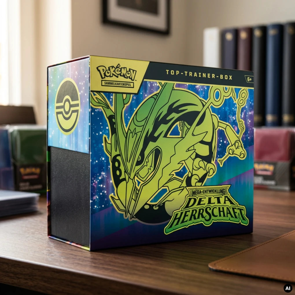Pokémon - Mega-Entwicklung Delta-Herrschaft Top-Trainer-Box - Allemand