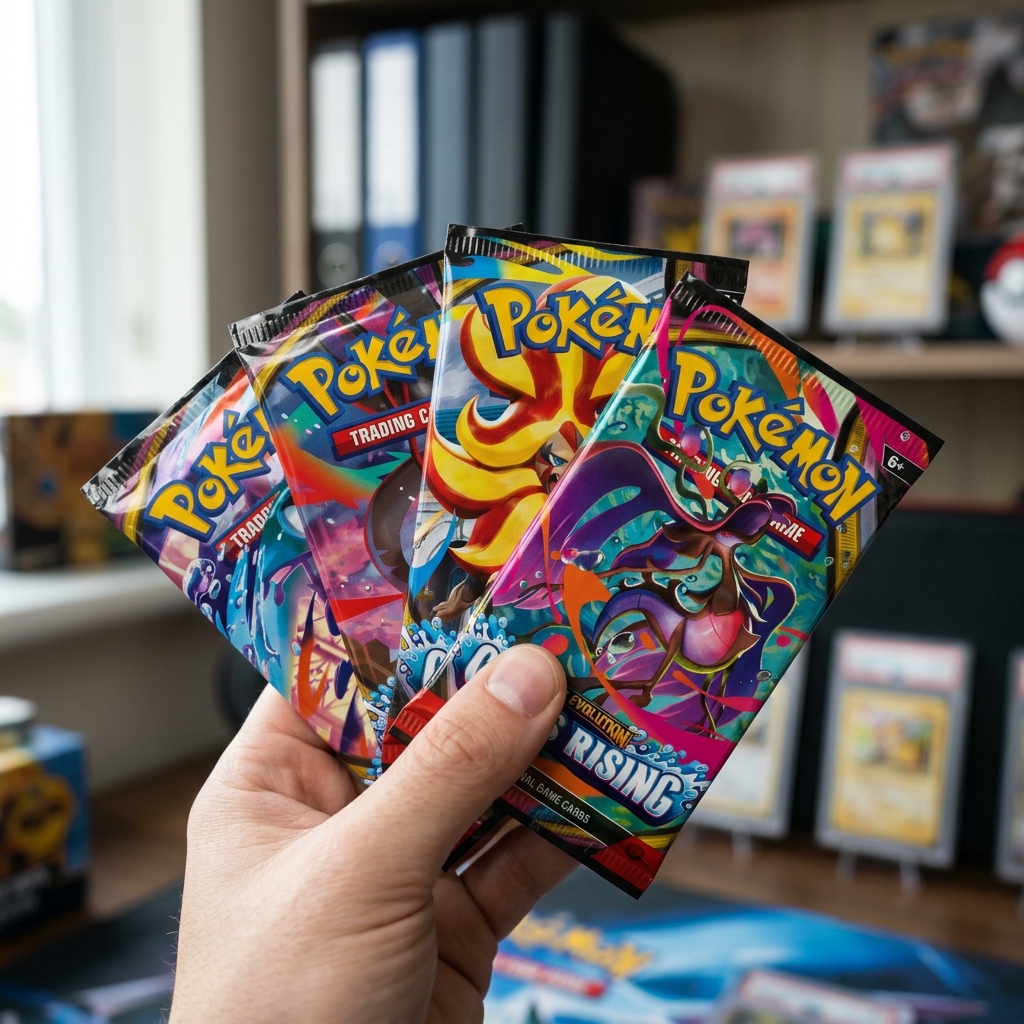 Pokémon - Mega Evolution: Chaos Rising 1x Booster sous blister - EN