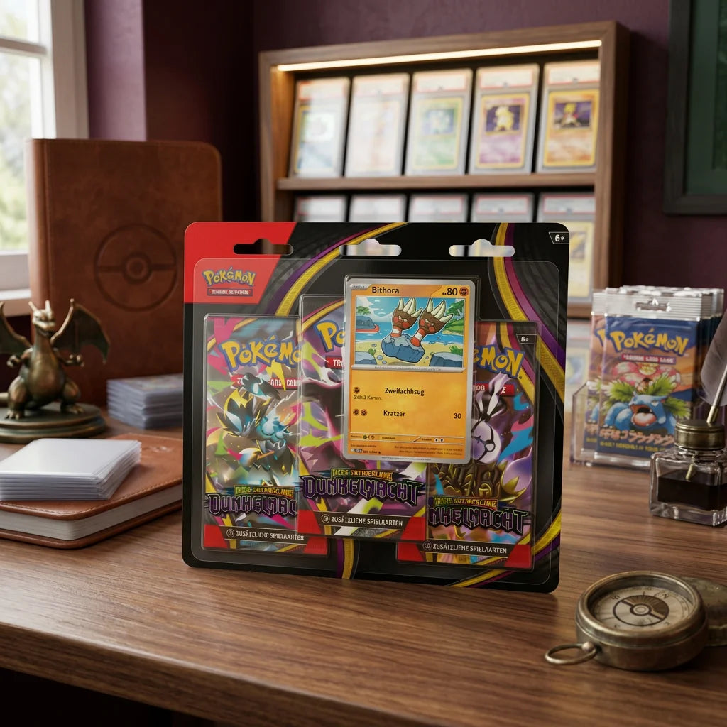 Pokémon - Mega Entwicklung: Dunkelnacht 3-Pack Blister - DE