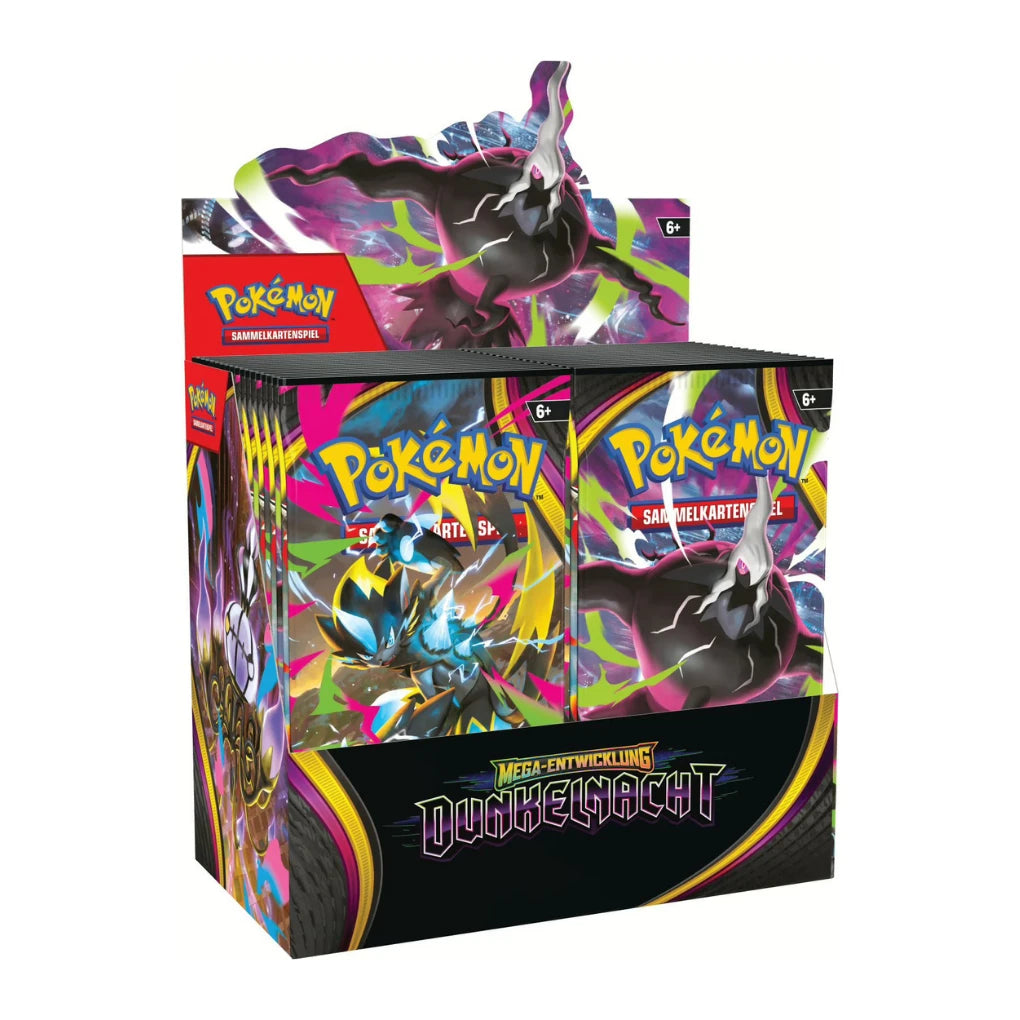 Pokémon - Mega Evolution: Dark Night Booster Display - German