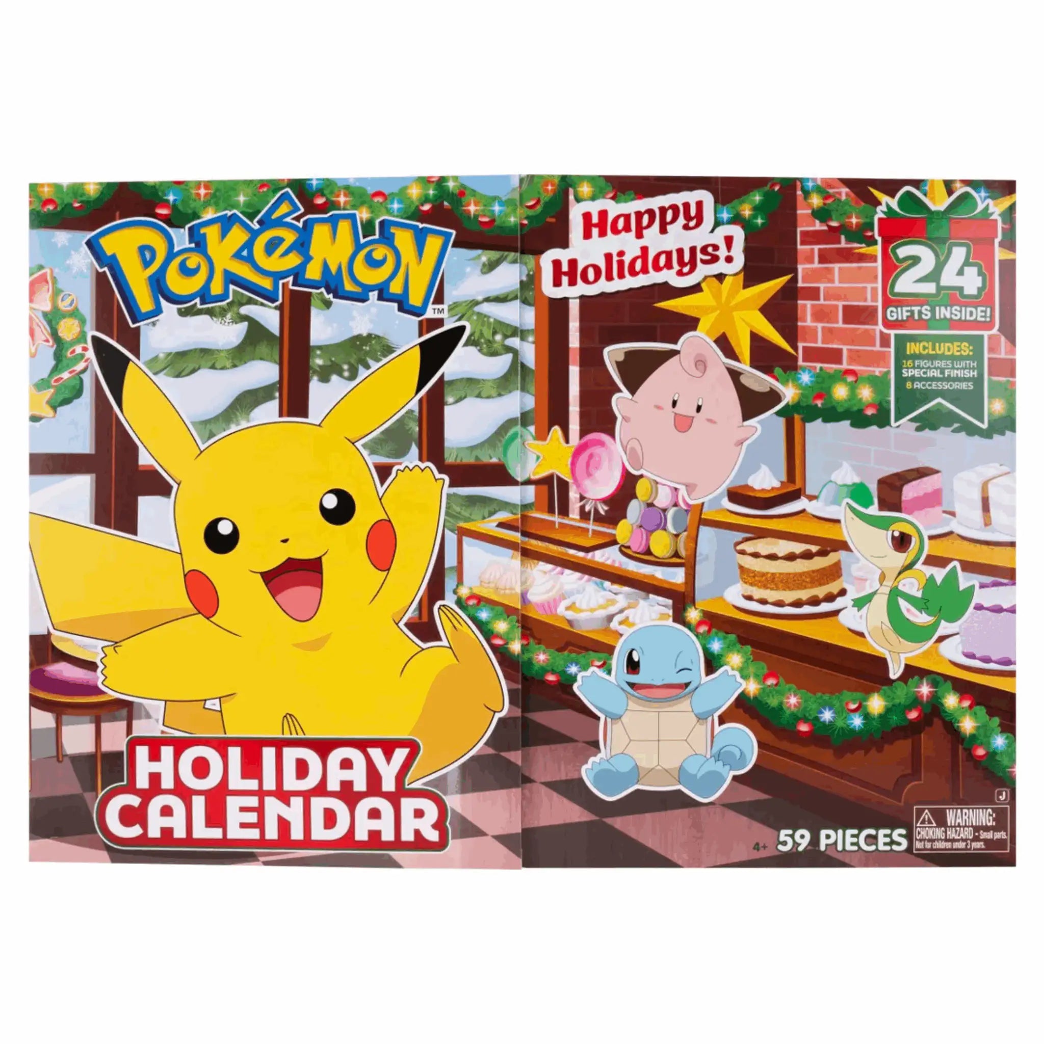 Pokémon - Holiday Figures Calendar - EN