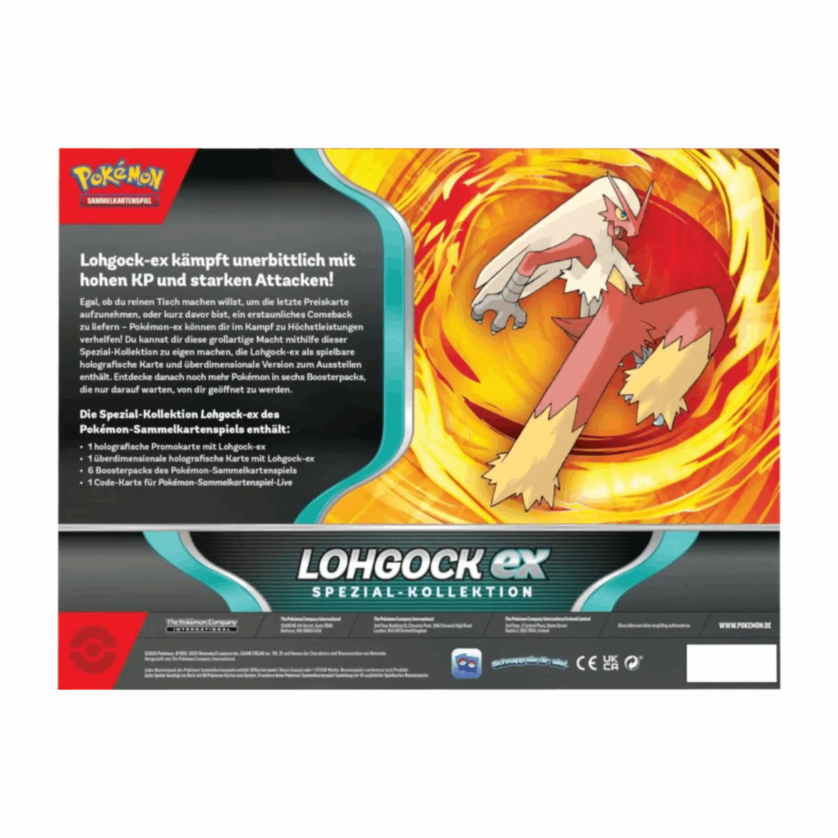 Pokémon - Lohgock-ex Spezial-Kollektion - DE