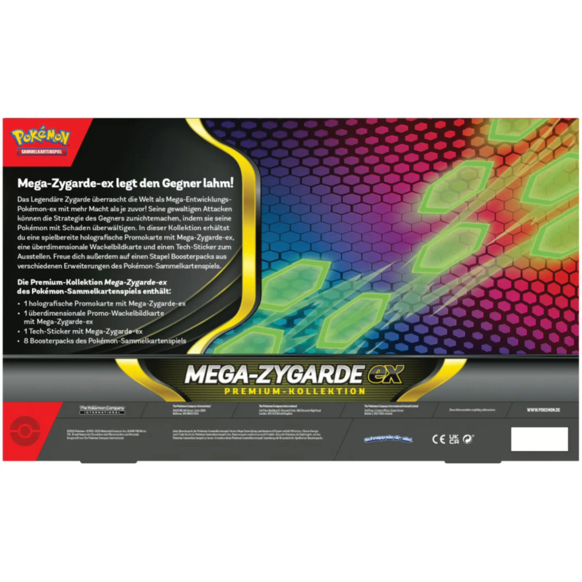 Pokémon - Mega-Zygarde-ex Premium Kollektion - DE