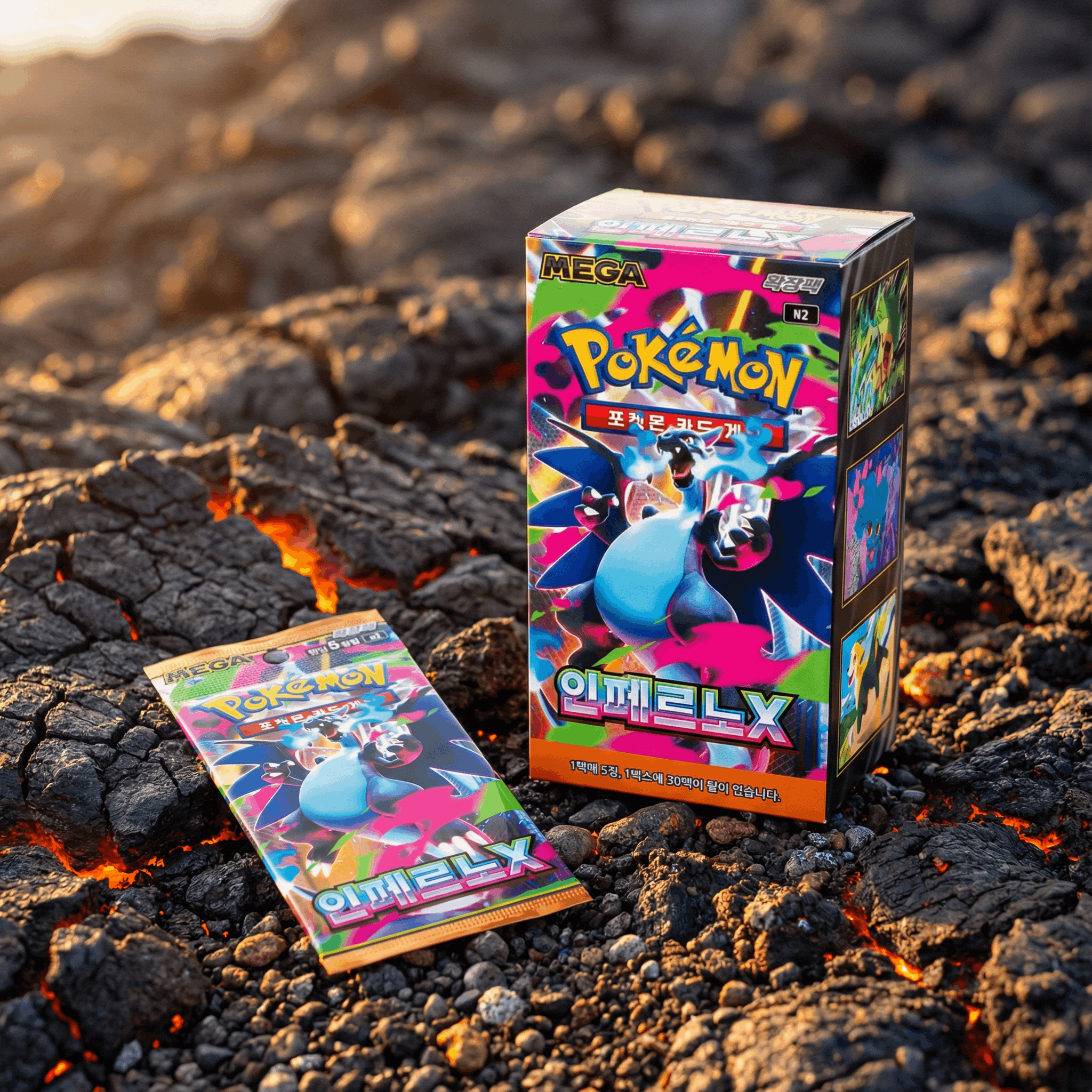 Pokémon - Mega Inferno X Booster Pack - KOR