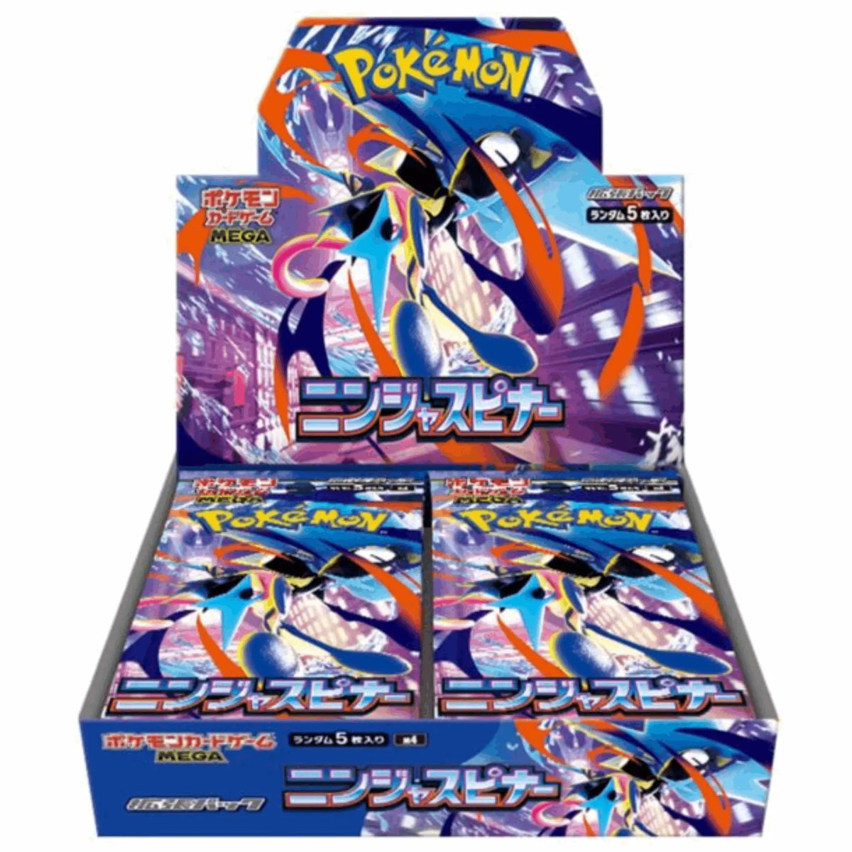 Pokémon - Ninja Spinner 30er Display - JPN