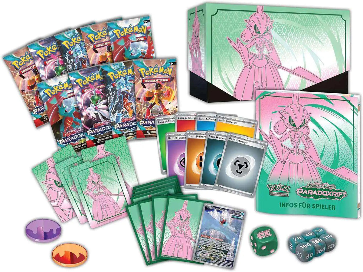 Pokémon - Scarlet & Violet: Paradox Rift Iron Valiant Elite Trainer Box - EN