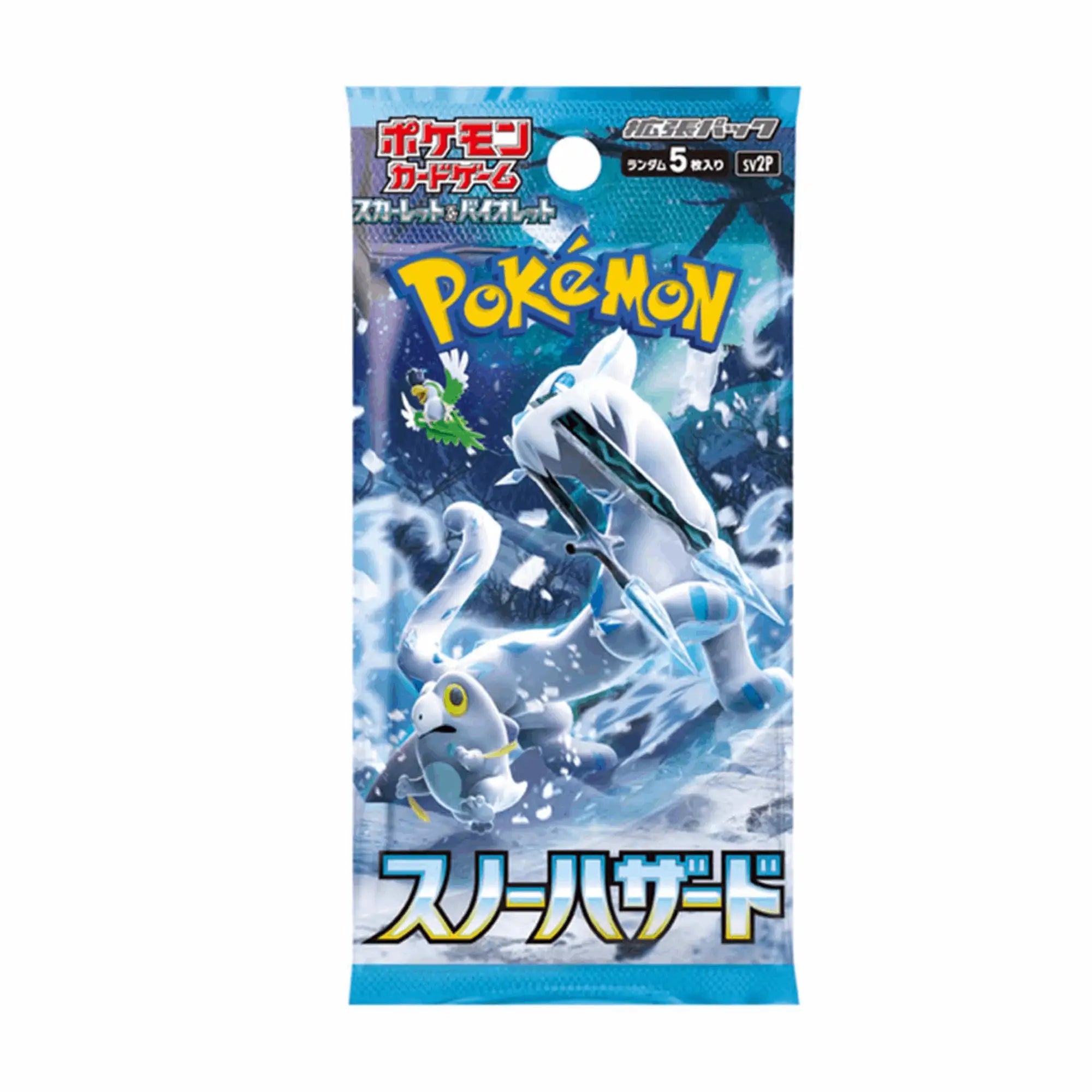 Pokémon - Snow Hazard (SV2P) Booster Pack - JPN