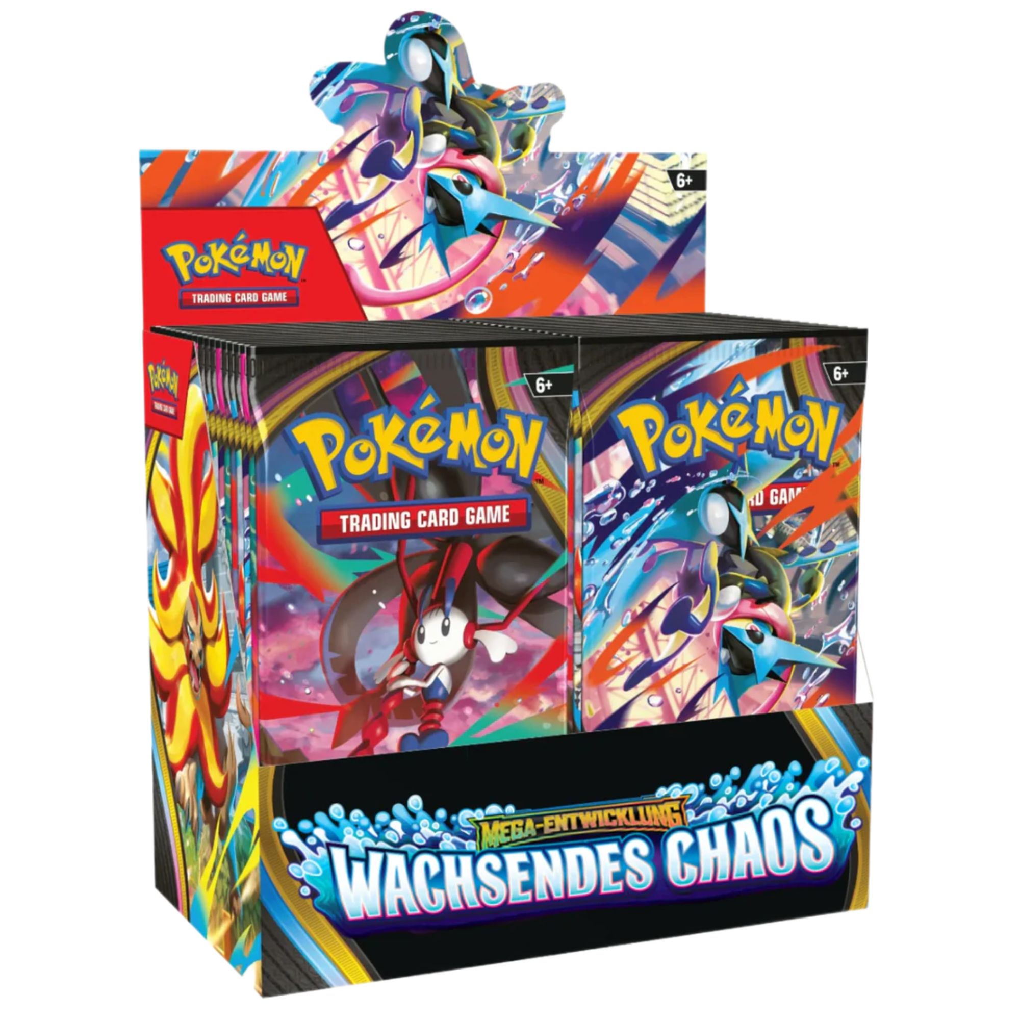 Pokémon - Mega-Entwicklung: Growing Chaos Booster Display - DE