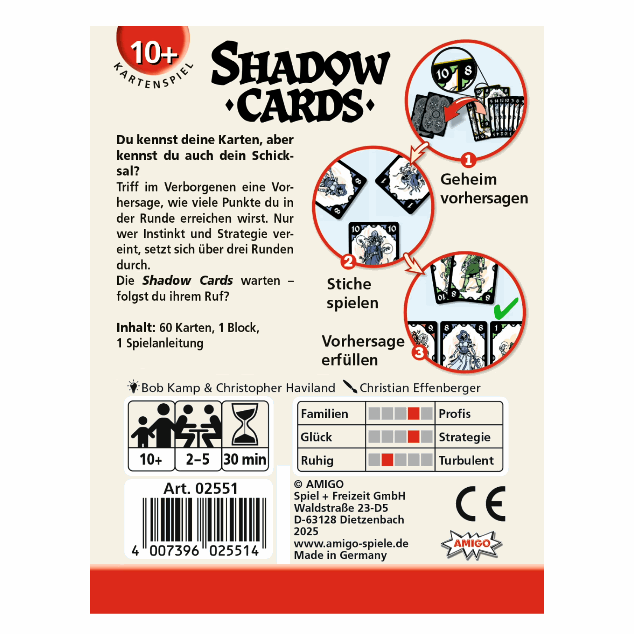 Shadow Cards Rückseite