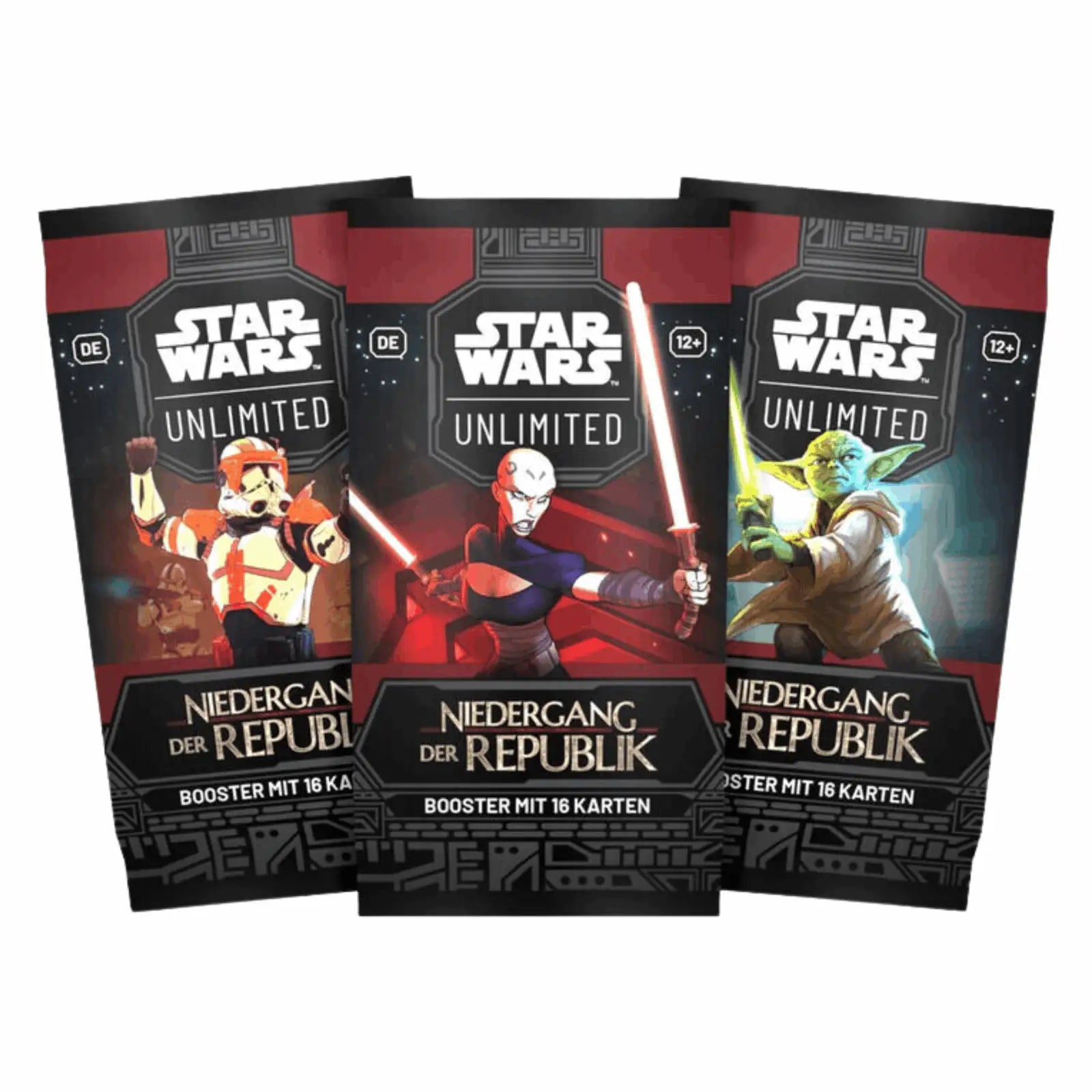 Star Wars: Unlimited - Niedergang der Republik Booster Pack - DE