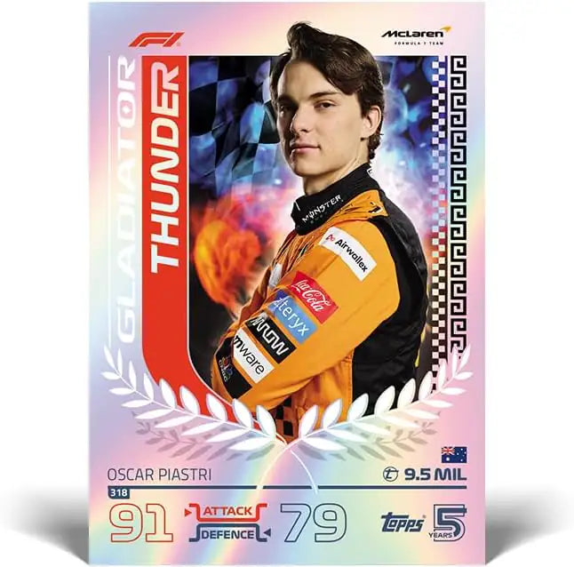 Topps Turbo Attax Formula 1 2024 - Fivefold Tin - EN