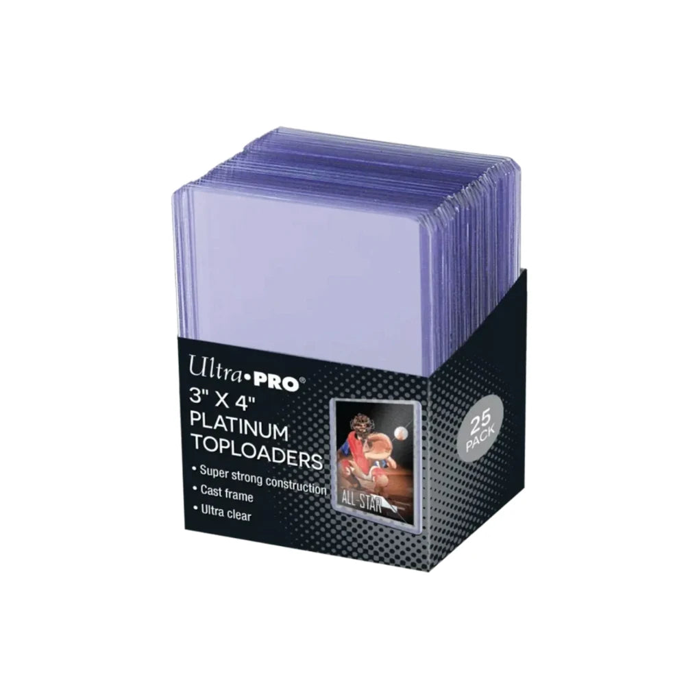 Ultra PRO 3 x 4 Platinum Toploader 25er Pack