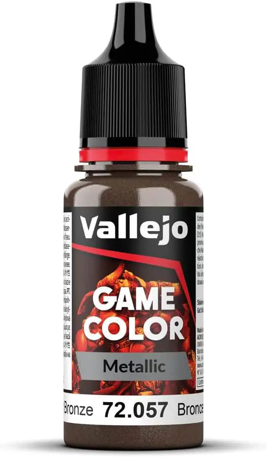 Vallejo Game Color Metallic Bright Bronze 18ml