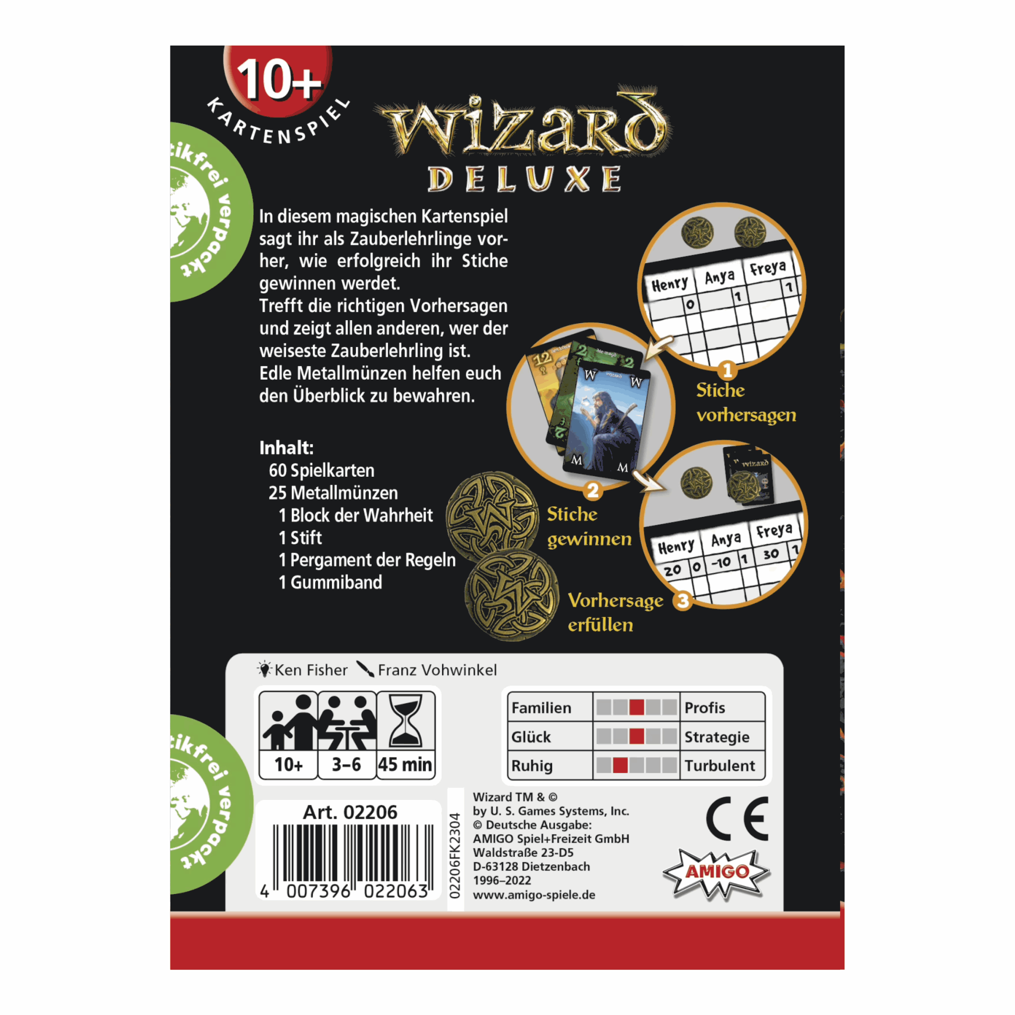 Wizard Deluxe Rückseite