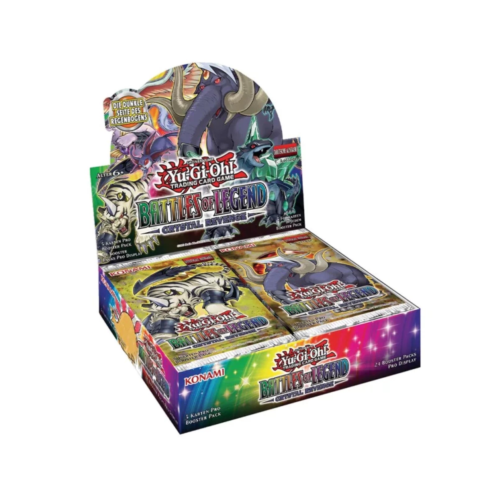 Yu-Gi-Oh! - Battles of Legend : Crystal Revenge Boîte de boosters - Allemand