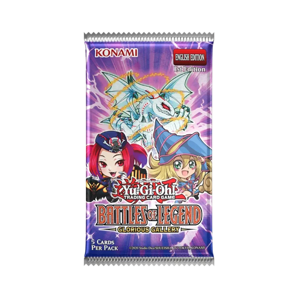 Yu-Gi-Oh! Battles of Legend: Glorious Gallery Boîte de boosters - Anglais  