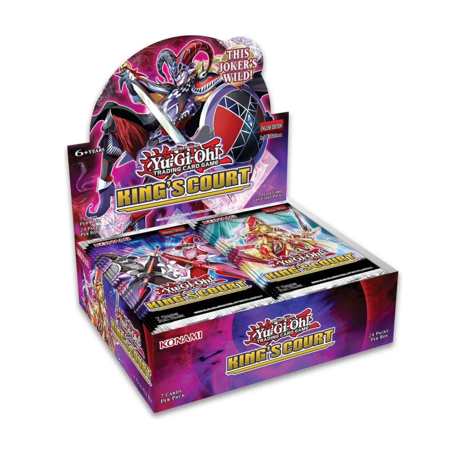 Yu-Gi-Oh! - King's Court Boîte de boosters - EN