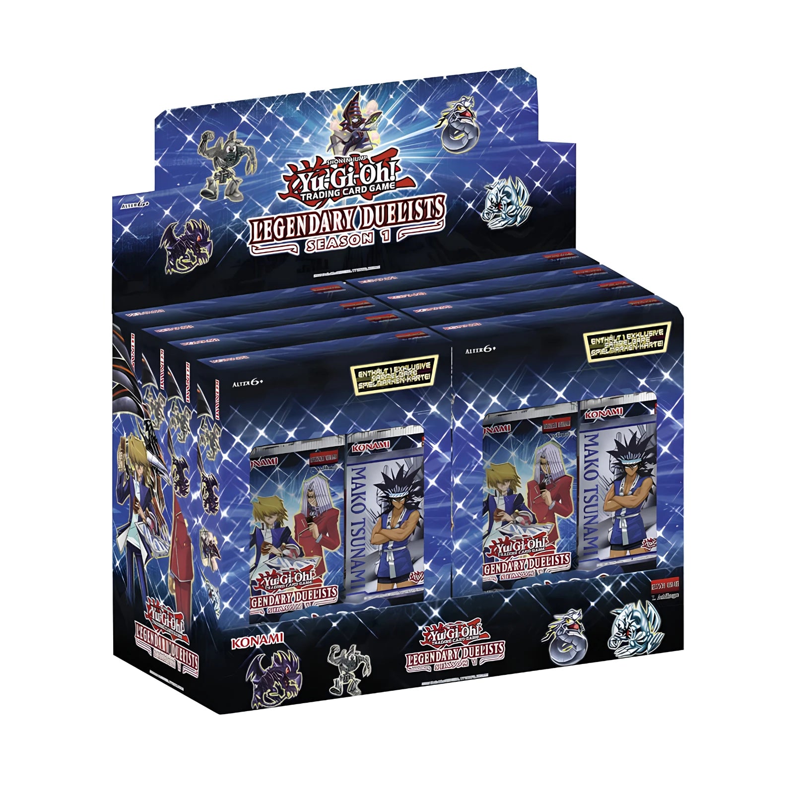 Yu-Gi-Oh! - Duellistes légendaires : Saison 1 Coffret 8er-Set - DE
