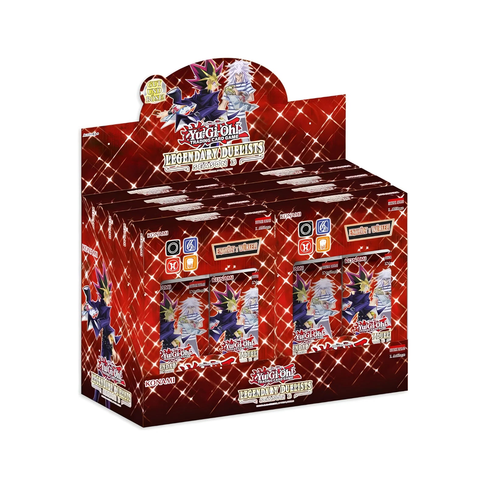 Yu-Gi-Oh! - Duellistes légendaires : Saison 3 Coffret 8er-Set - DE