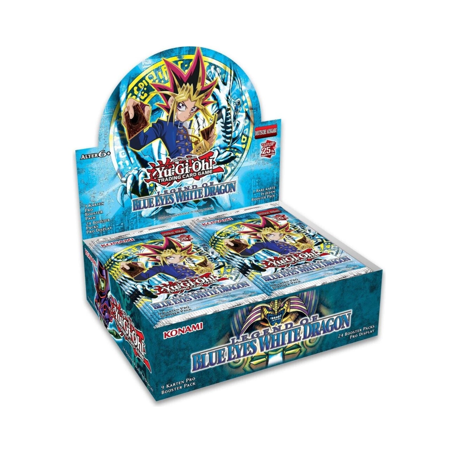 Yu-Gi-Oh! - Legend of Blue Eyes White Dragon 25e anniversaire Boîte de boosters - DE