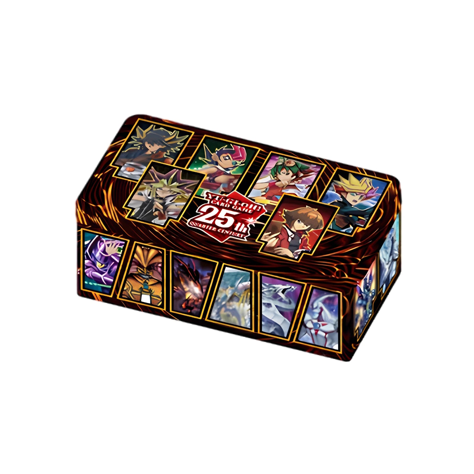 Yu-Gi-Oh! - Boîte métal 25e Anniversaire : Boîte métal Héros du Duel - Anglais