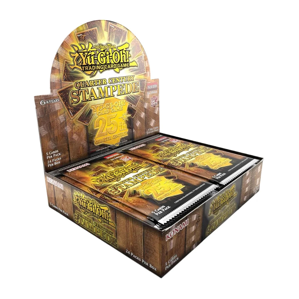 Yu-Gi-Oh! Quarter Century Stampede Boîte de boosters - Anglais  
