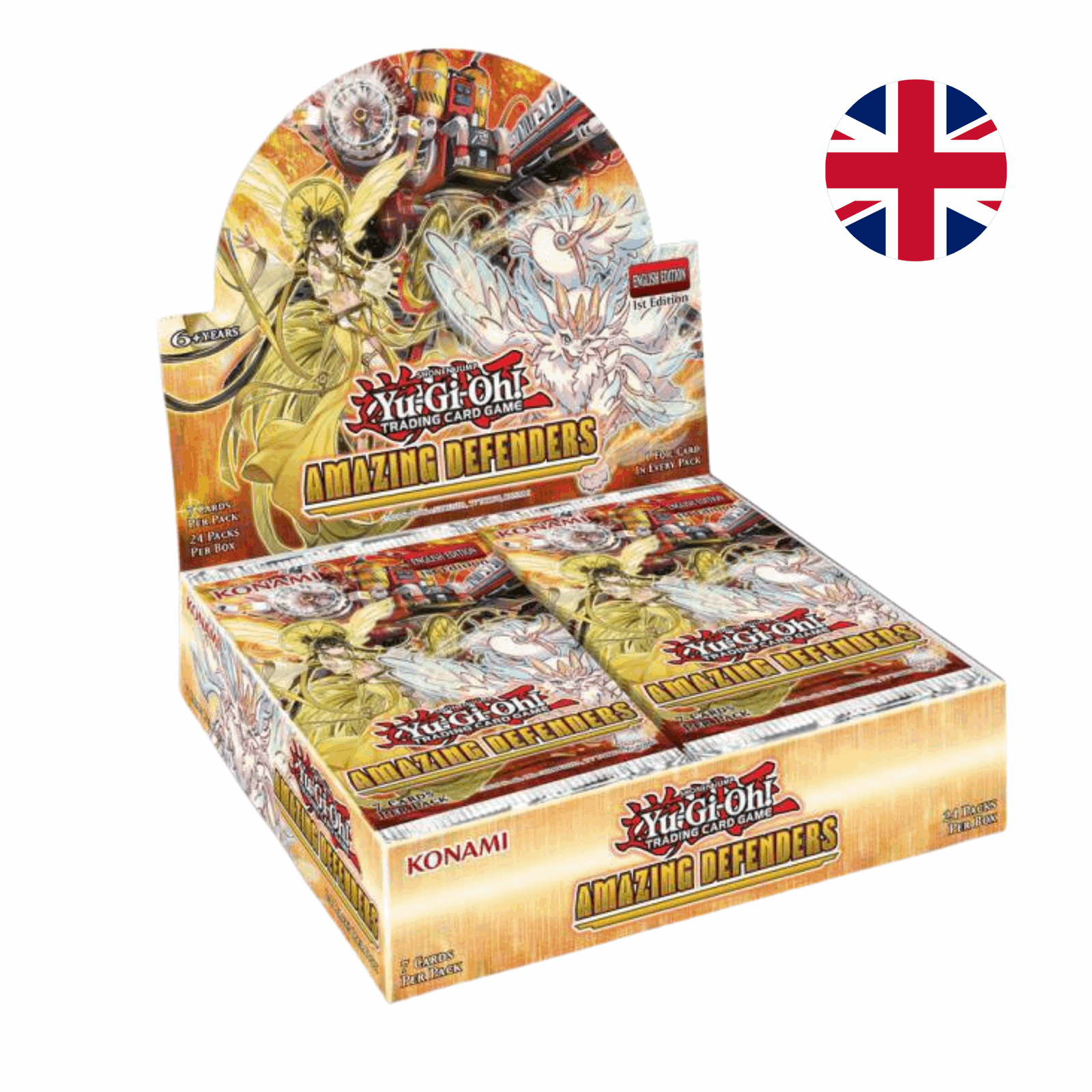 Yu-Gi-Oh! Amazing Defenders Display - EN - cardcosmos