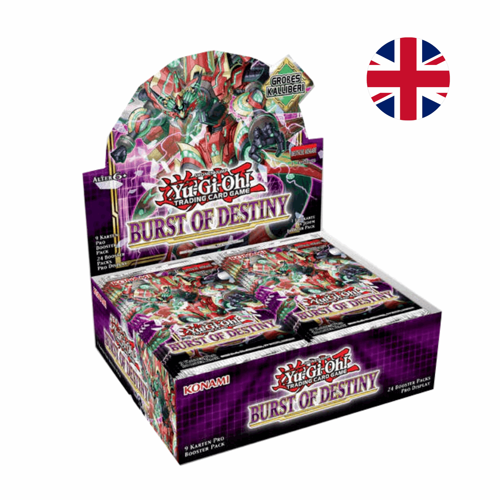 Yu-Gi-Oh! Burst of Destiny Booster Display - EN